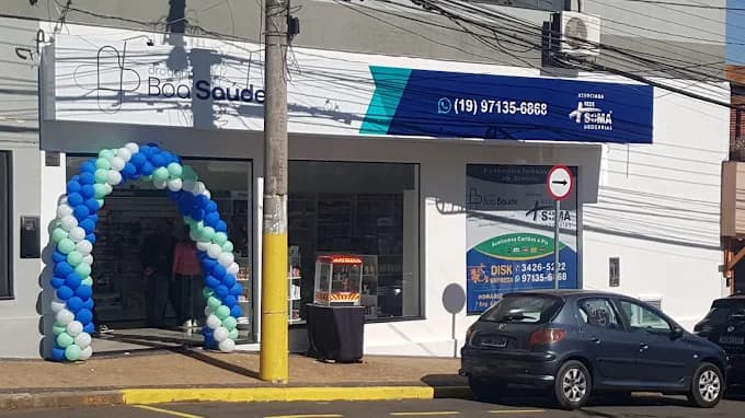 Fachada Drogaria Boa Saúde