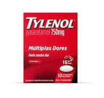 Tylenol 750mg 10 cpr