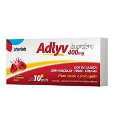 Adlyv ( Ibuprofeno 400mg ) c/ 8 caps