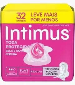 Absorvente Intimus com abas Suave 32 Unidades