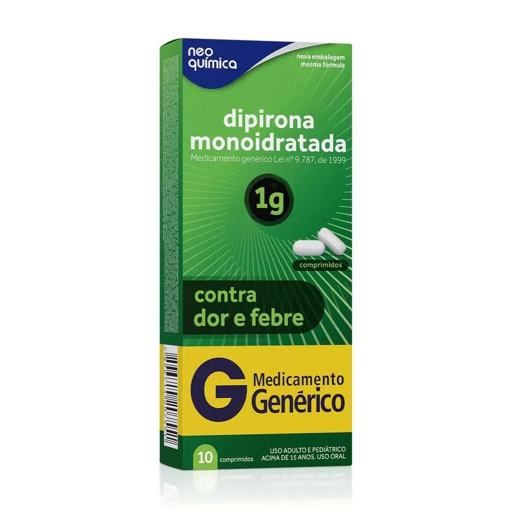 Dipirona Monoidratada 1g